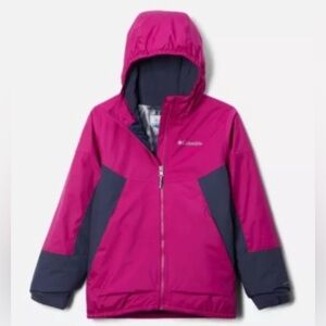 Columbia girls winter snow problem jacket xxs 4/5